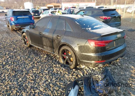 2018 Audi S4 3.0T Premium Plus из США, поврежденный, VIN WAUB4AF49JA005557